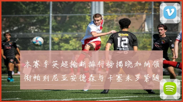 本赛季英超抢断排行榜揭晓加纳领衔帕利尼亚安德森与卡塞米罗紧随其后